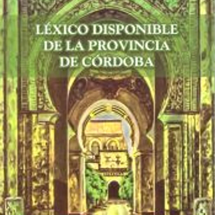 LEXICO DISPONIBLE PROVINCIA DE CORDOBA 1