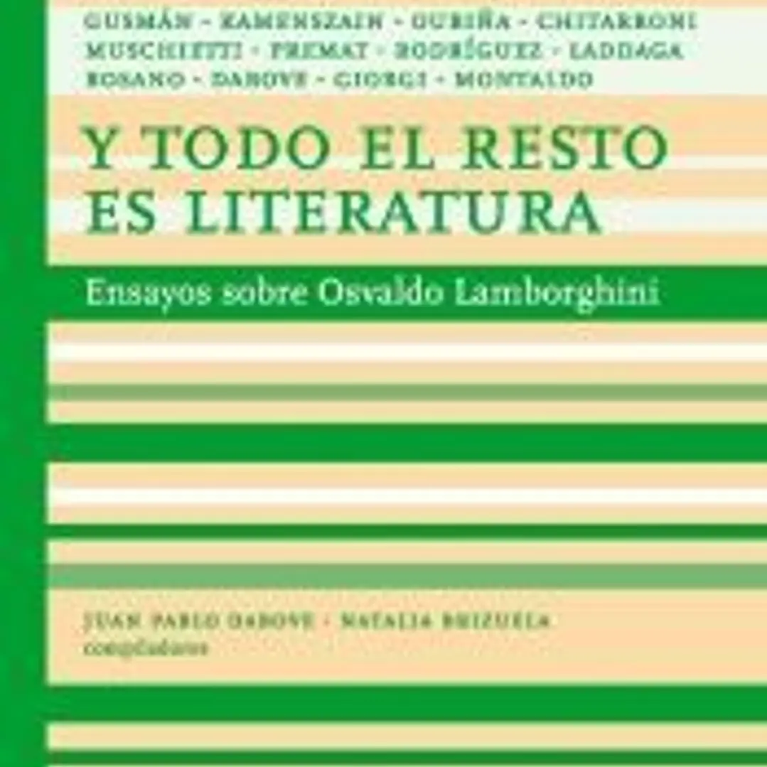 Y todo el resto es literatura 1