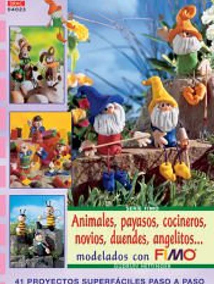 ANIMALES PAYASOS COCINEROS NOVIOS DUENDES ANGELITOS