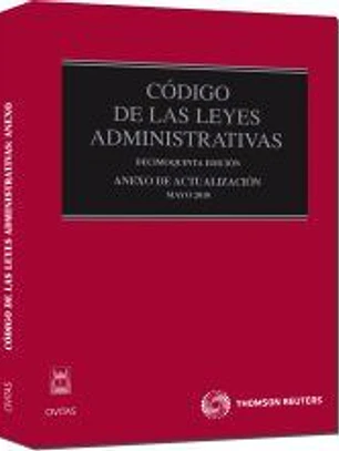 ANEXO CODIGO LEYES ADMINISTRATIVAS 15Âª ED