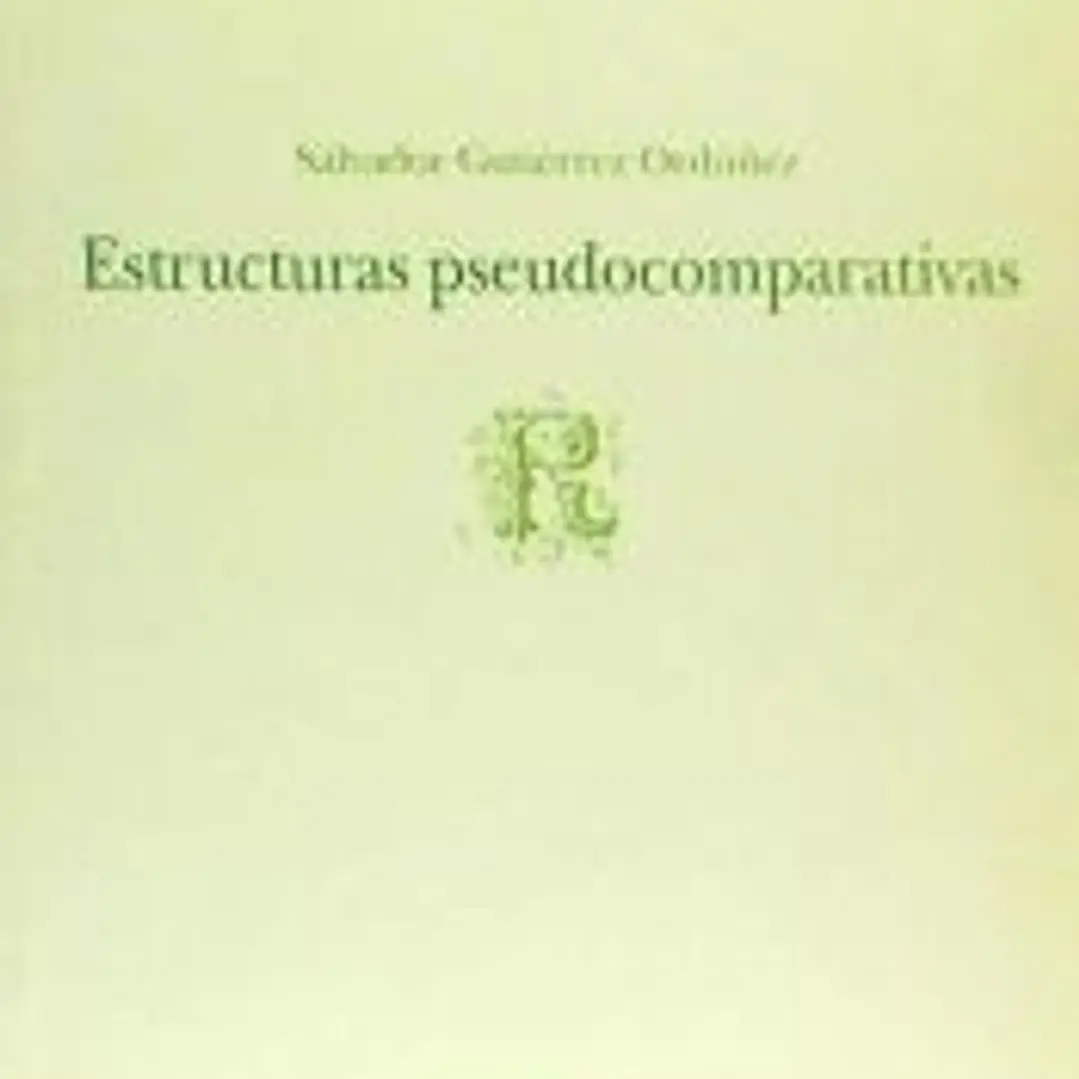 Estructuras pseudocomparativas ® 1