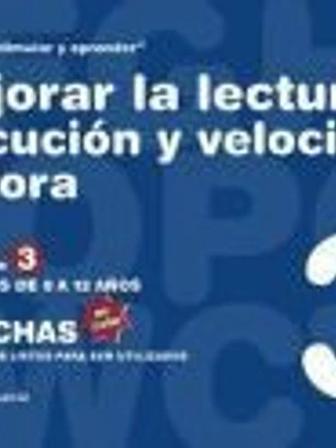 Mejorar la lectura : ejecución y velocidad lectora, nivel 3: Fichas en color