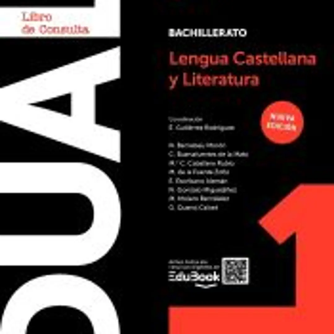 Dual 1. Lengua castellana y Lit. para Catalunya. Libro, act y Digital. Nueva Edición. 1