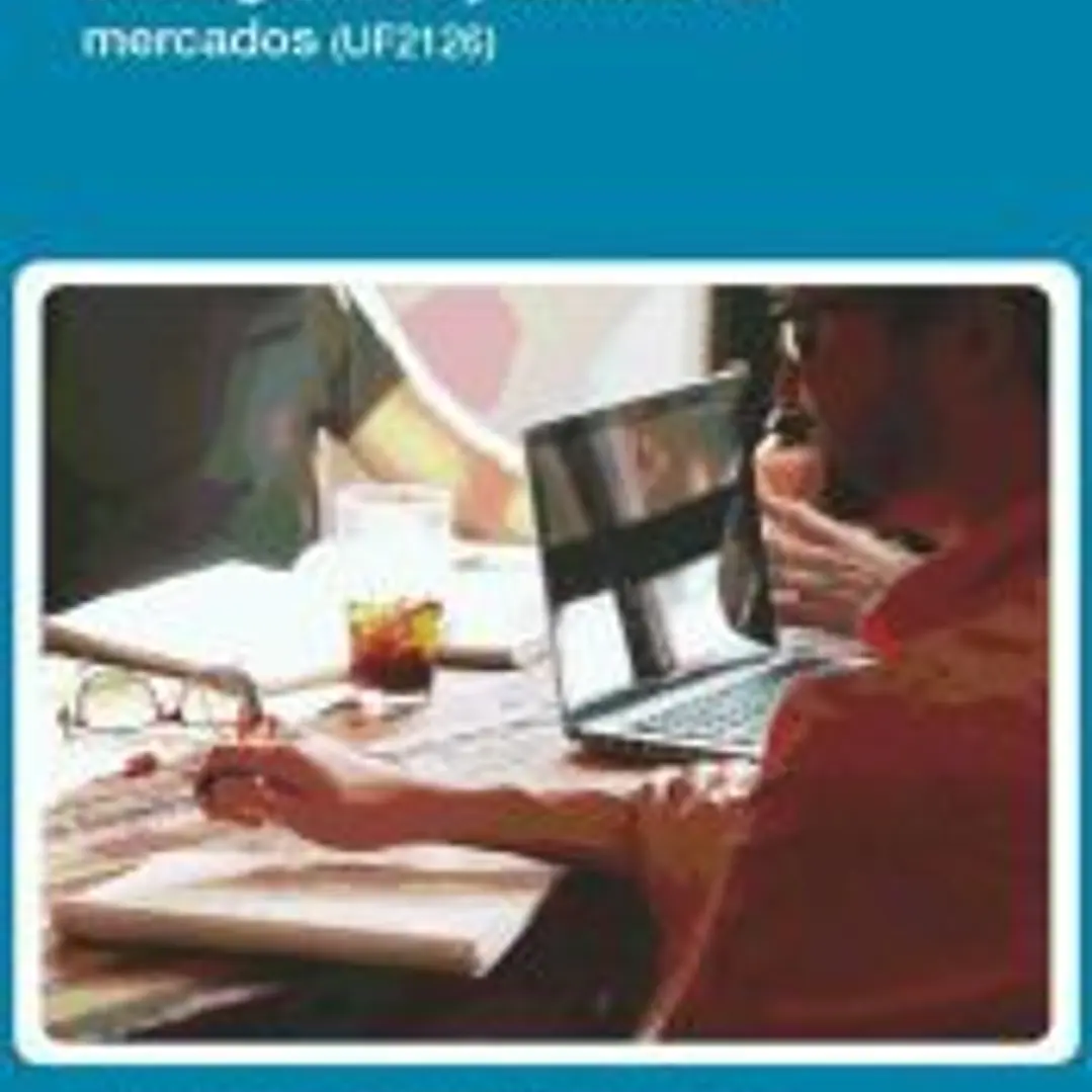 Elaboración de informes en investigaciones y estudios de mercados. Certificados de profesionalidad. Asistencia a la investigación de mercados 1
