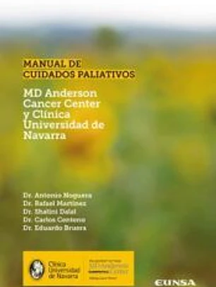 Manual de cuidados paliativos: MD Anderson Center y Clínica Universidad de Navarra