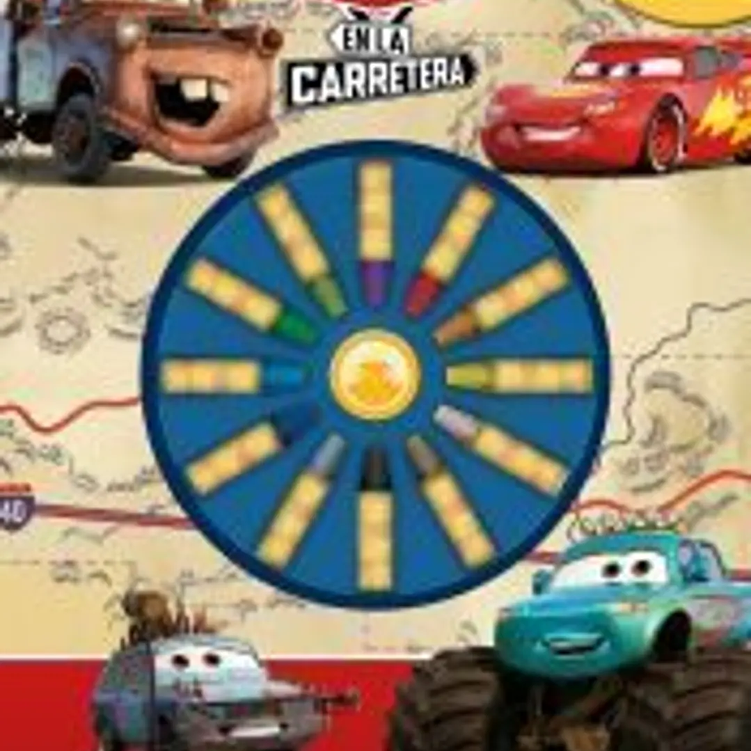 CARS EN LA CARRETERA. PEQUEÑOS ARTISTAS ¡CON 12 MINICERAS! 1