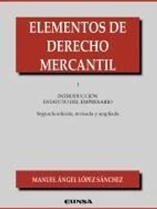 Elementos de Derecho Mercantil I