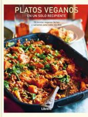 Platos veganos en un solo recipiente