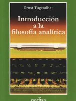 INTRODUCCION A LA FILOSOFIA ANALITICA