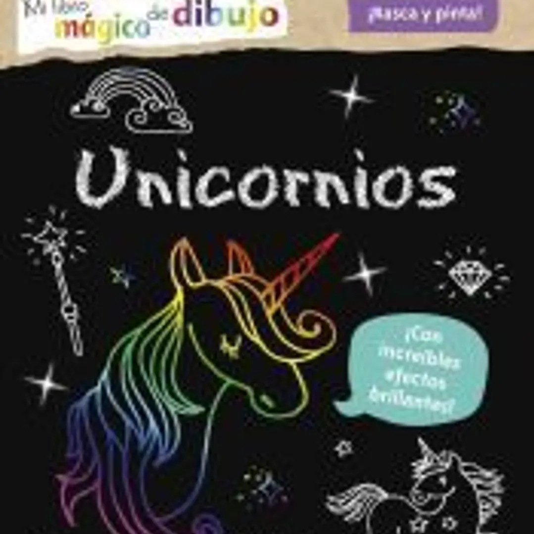 Mi libro mágico de dibujo. Unicornios 1