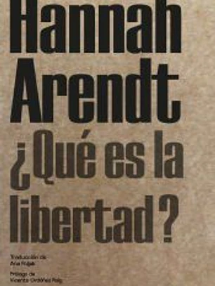 ¿Qué es la libertad?