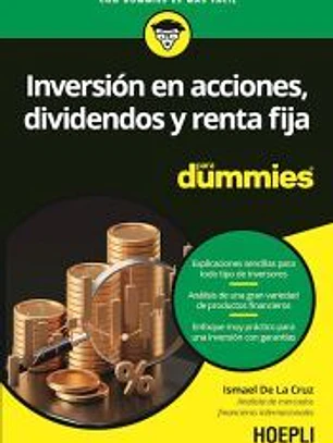 Inversión en acciones, dividendos y renta fija para Dummies