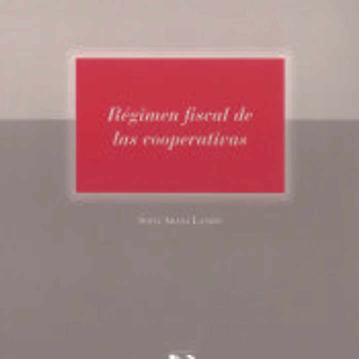 Régimen fiscal de las cooperativas 1