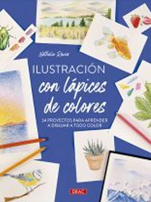 Ilustración con lápices de colores