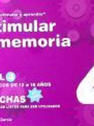 Estimular la memoria nivel 4: Fichas en color