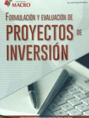 Formulación y Evaluación de Proyectos de Inversión