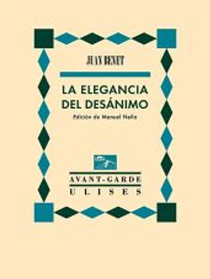 La elegancia del desánimo