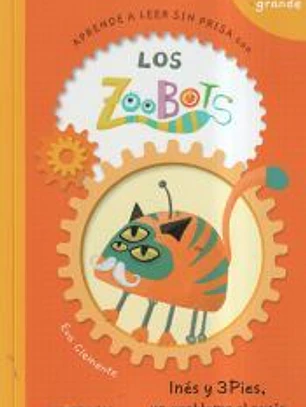 Aprende a leer sin prisa con Los Zoobots: Inés y 3Pies, un problema al revés