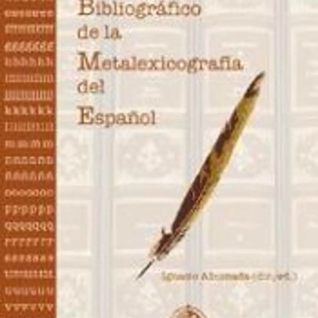 Diccionario bibliográfico de la metalexicografía del español 1