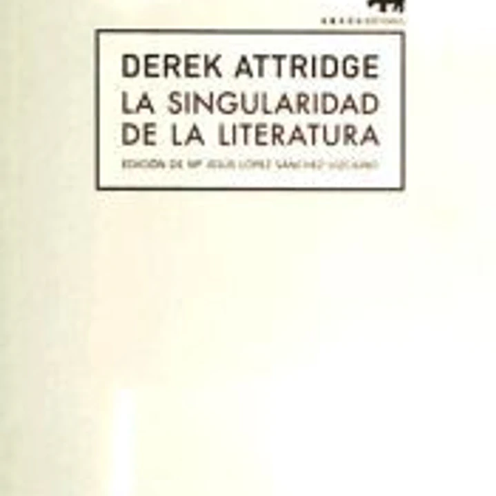 La singularidad de la literatura 1