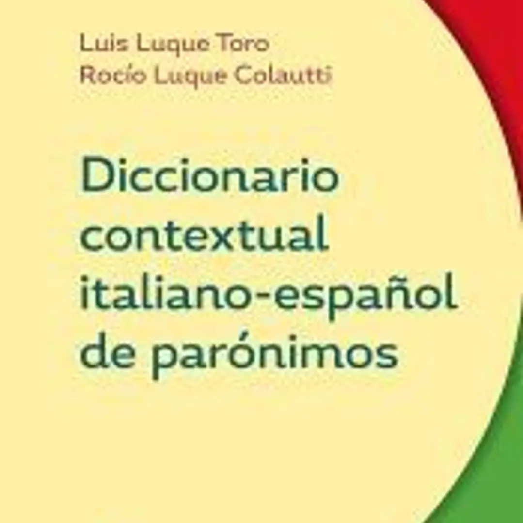 Diccionario contextual italiano-español de parónimos 1