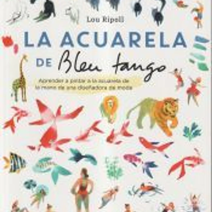 La acuarela de Bleu Tango 1