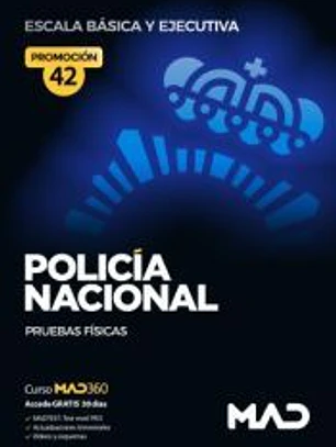 Policía Nacional Escalas Básica y Ejecutiva. Pruebas físicas