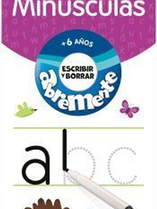 Abremente Escribir y Borrar - Minúsculas