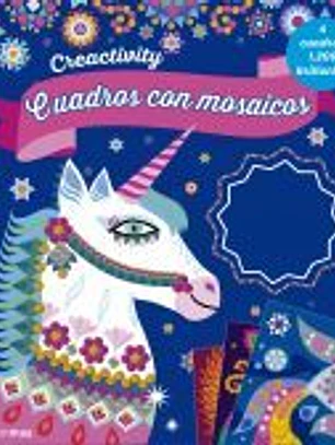 Creactivity. Cuadros con mosaicos: 4 cuadros 1.200 brillantes
