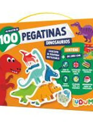 LUDUM - MALETIN 100 PEGATINAS - DINOSAURIOS