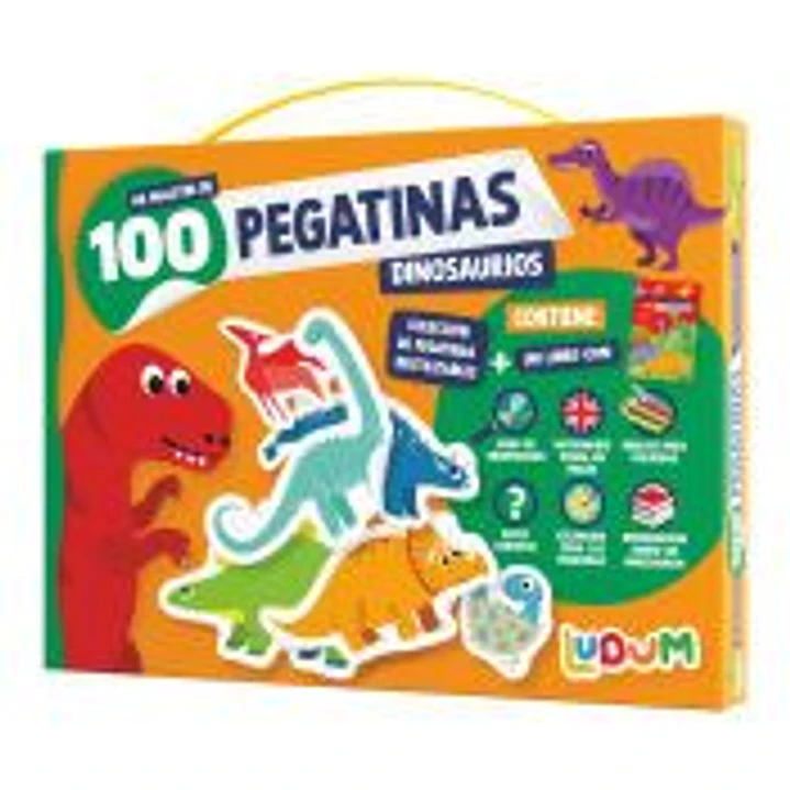 LUDUM - MALETIN 100 PEGATINAS - DINOSAURIOS 1
