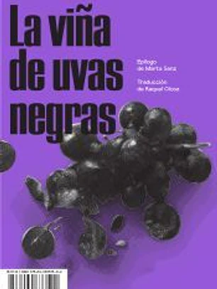 La viña de uvas negras