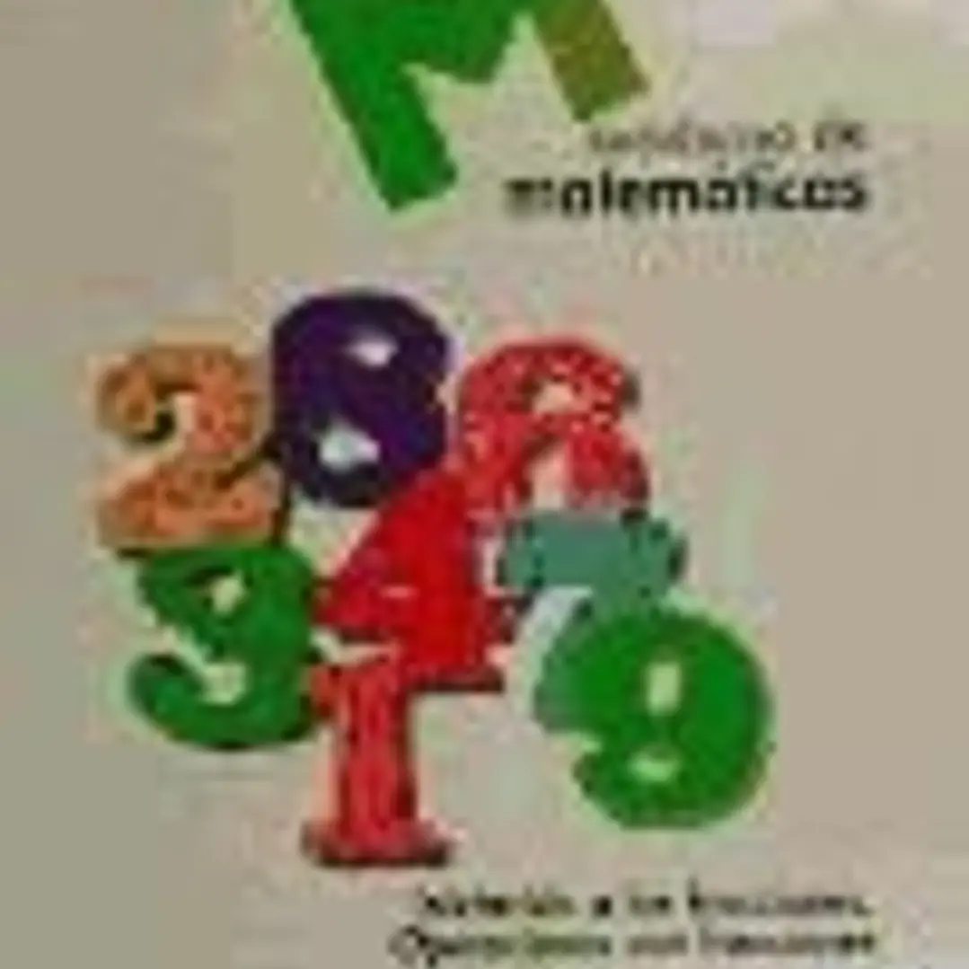 MATEMATICAS 14 - Iniciación a las fracciones. Operaciones con fracciones 1