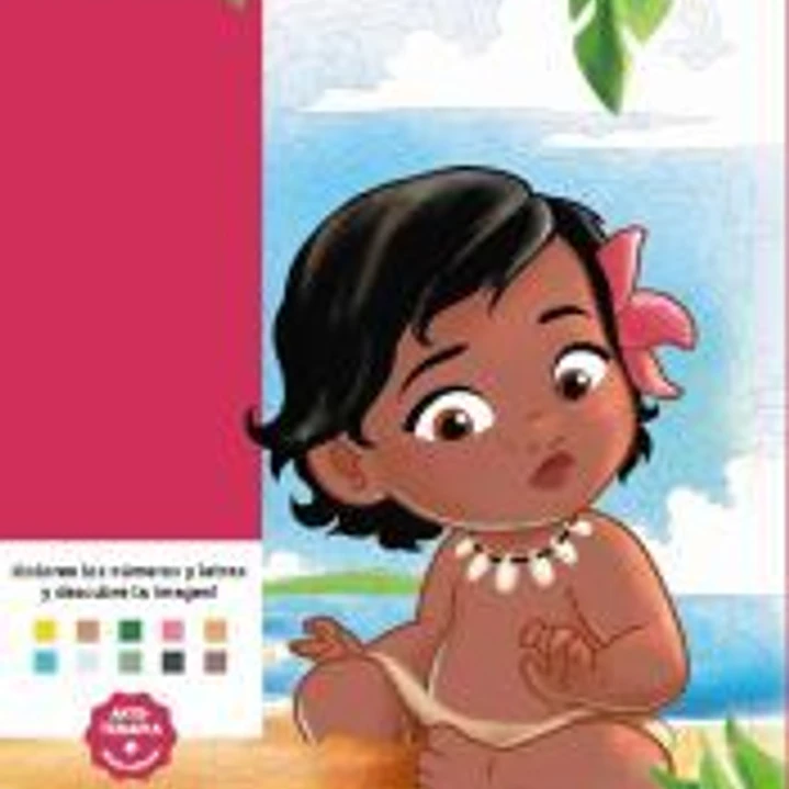 Colorea y descubre el misterio. Los mejores bebés 1