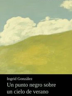 Un punto negro sobre un cielo de verano