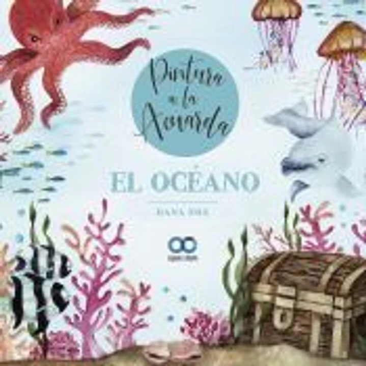 El océano. Pintura a la acuarela 1
