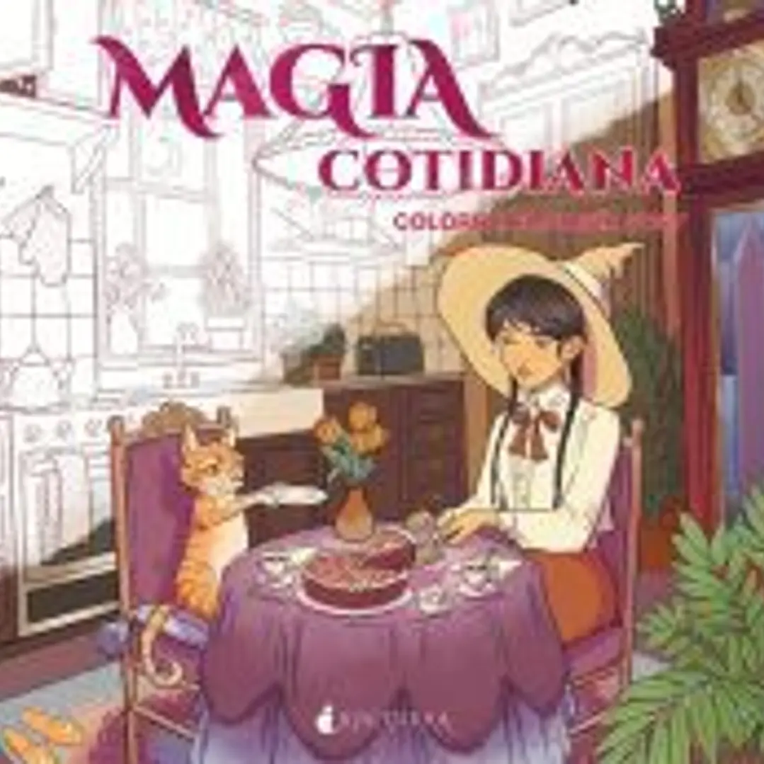 Magia cotidiana. Colorea: Fantasía cosy 1