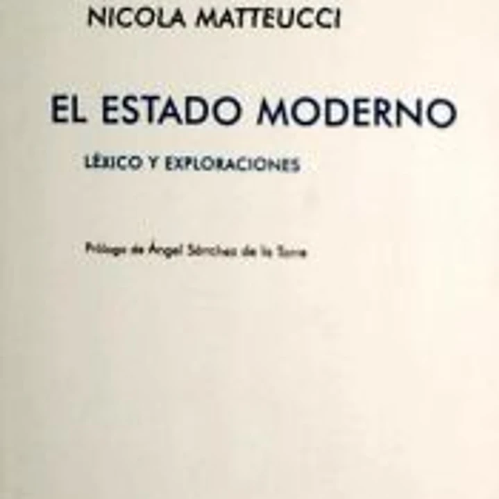 EL ESTADO MODERNO. Léxico y exploraciones 1