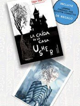 La caída de la casa Usher. Pack con ilustración