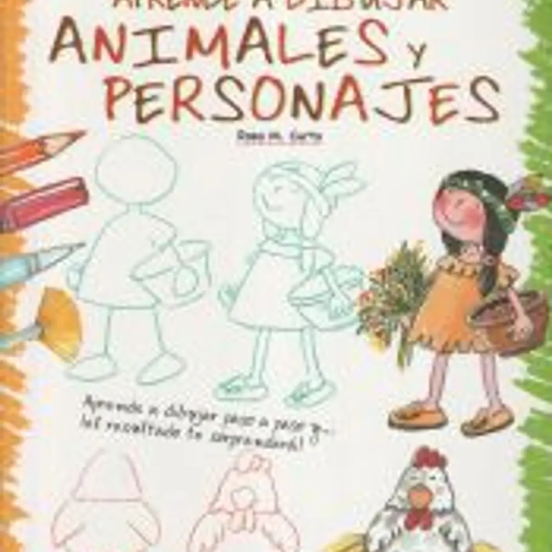 Aprende a dibujar animales y personajes 1