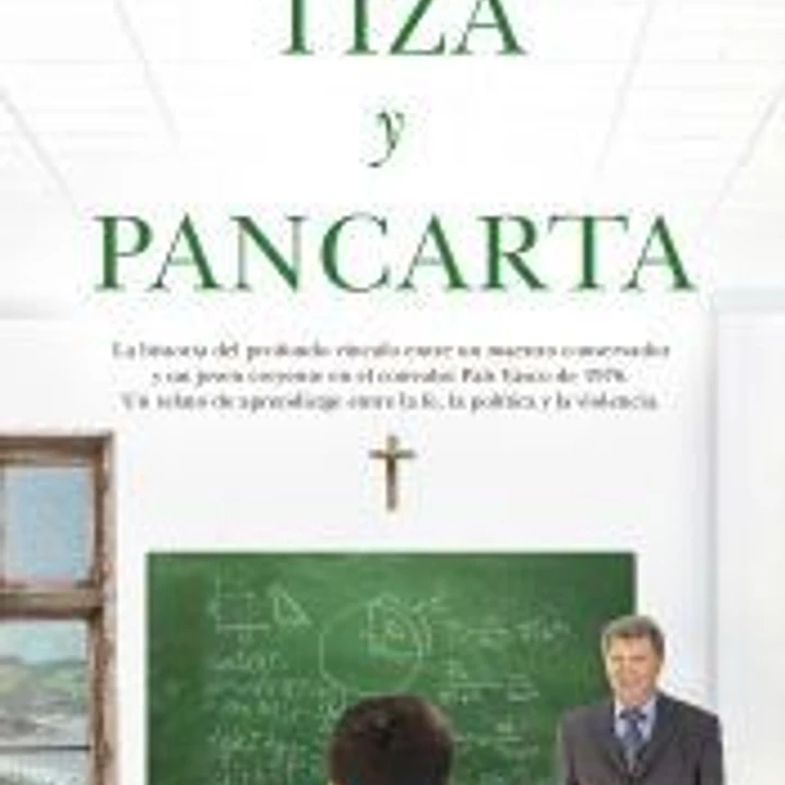 Tiza y pancarta 1