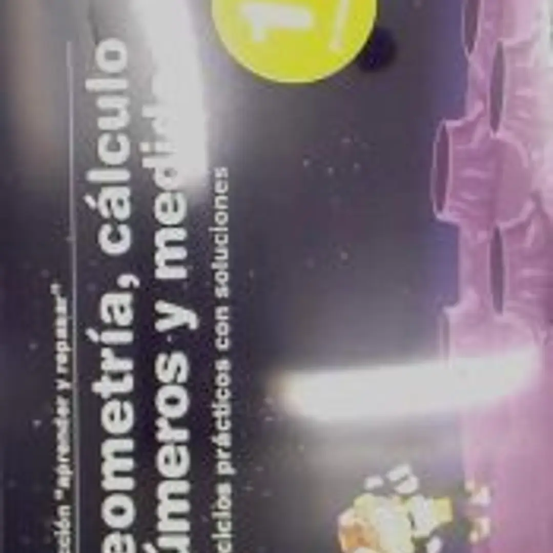 Geometría, cálculo, números y medidas. 1º Primaria 1