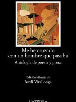 Me he cruzado con un hombre que pasaba