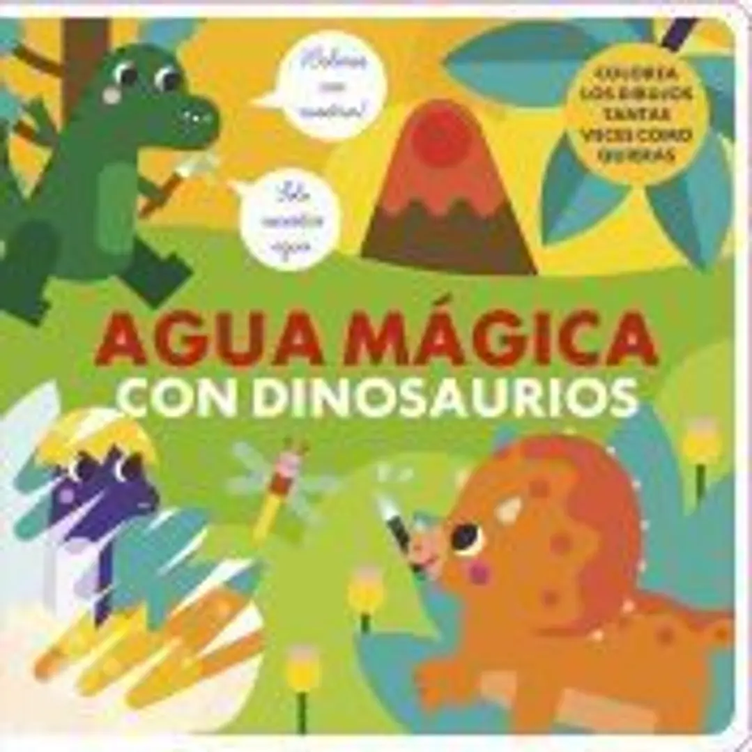 Agua mágica dinosaurios 1