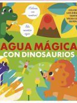 Agua mágica dinosaurios
