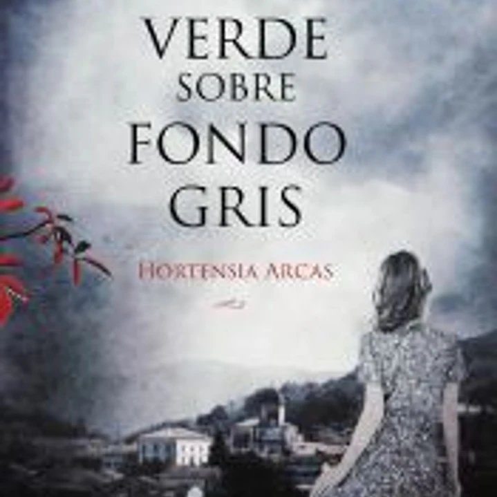 Verde sobre fondo gris 1