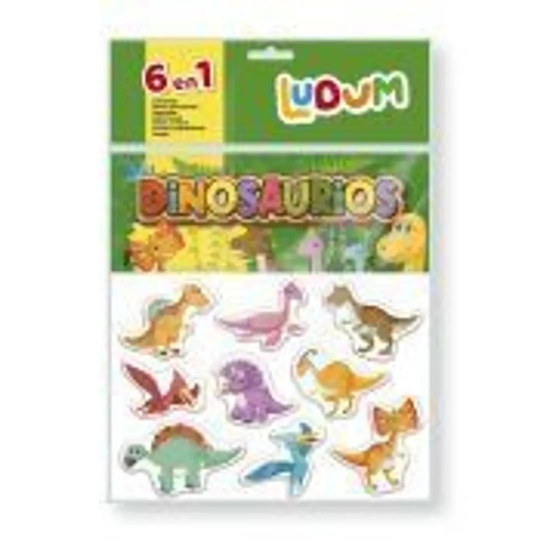 LUDUM 6 EN 1 - DINOSAURIOS 1