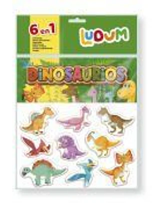 LUDUM 6 EN 1 - DINOSAURIOS