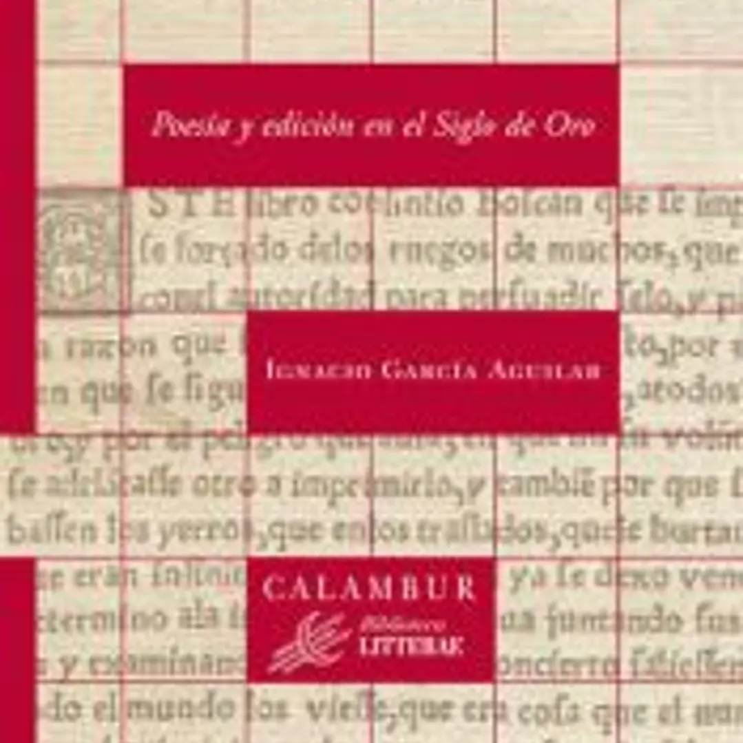 Poesía y edición en el Siglo de Oro 1