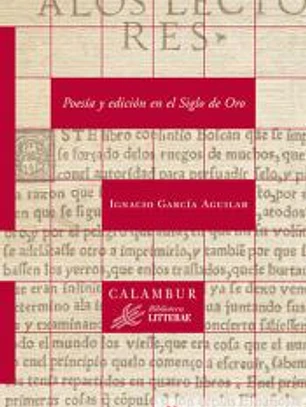 Poesía y edición en el Siglo de Oro